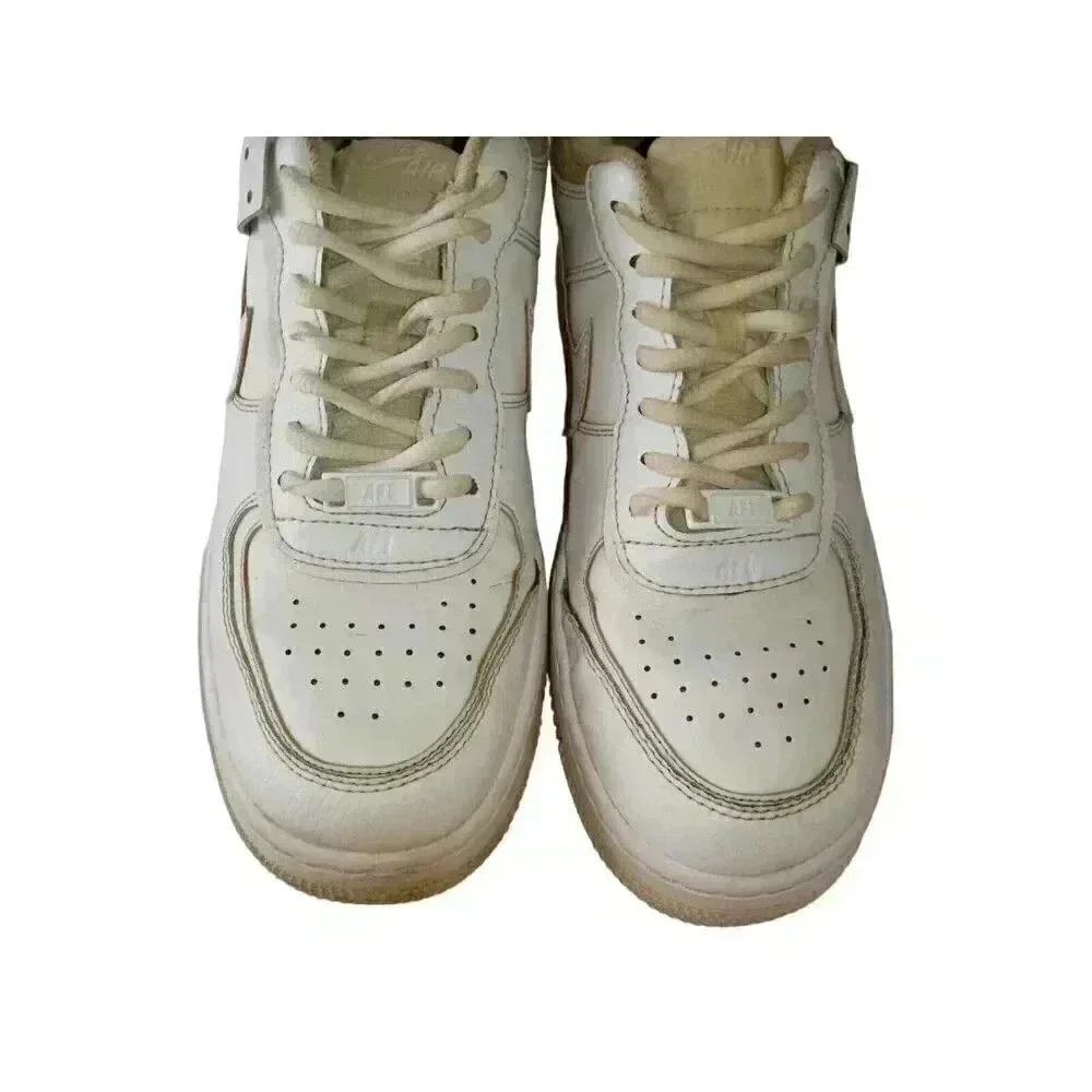 Nike AF1 Air Force 1 Low Women Sz 9.5 Triple White Athletic Comfort Sneaker - Picture 3 of 12